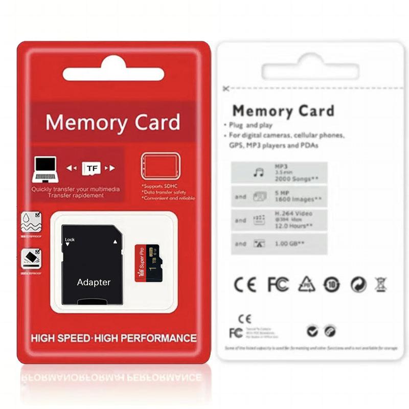 Product Introduction of High-speed flash TF memory card - expand storage space for tablets, cameras, mobile phones, laptops, computers, car audio, gaming consoles and other devices - safely store 1