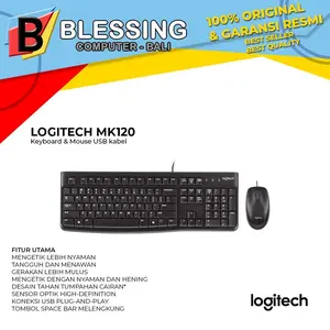 KEYBOARD MOUSE Logitech USB MK120