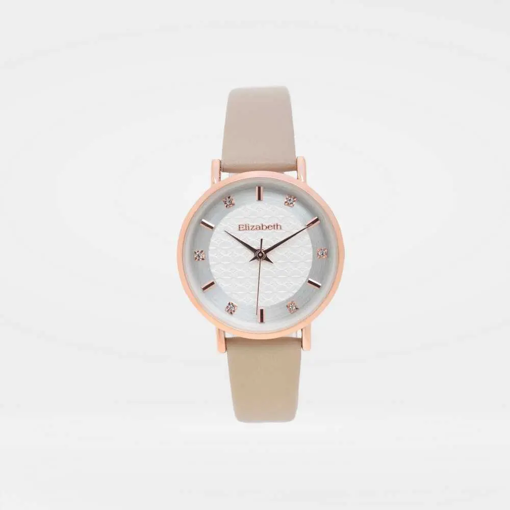 Jam Tangan Elizabeth – Leather Strap 2200-0836