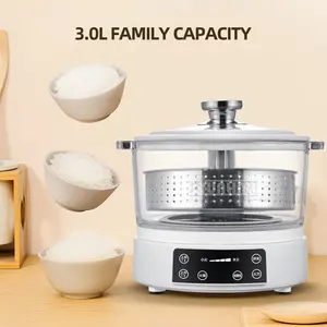 3L Rice Cooker Sugar Controlled Multi Cooker Household Intelligent Health Pot Panela Eletrica De Arroz