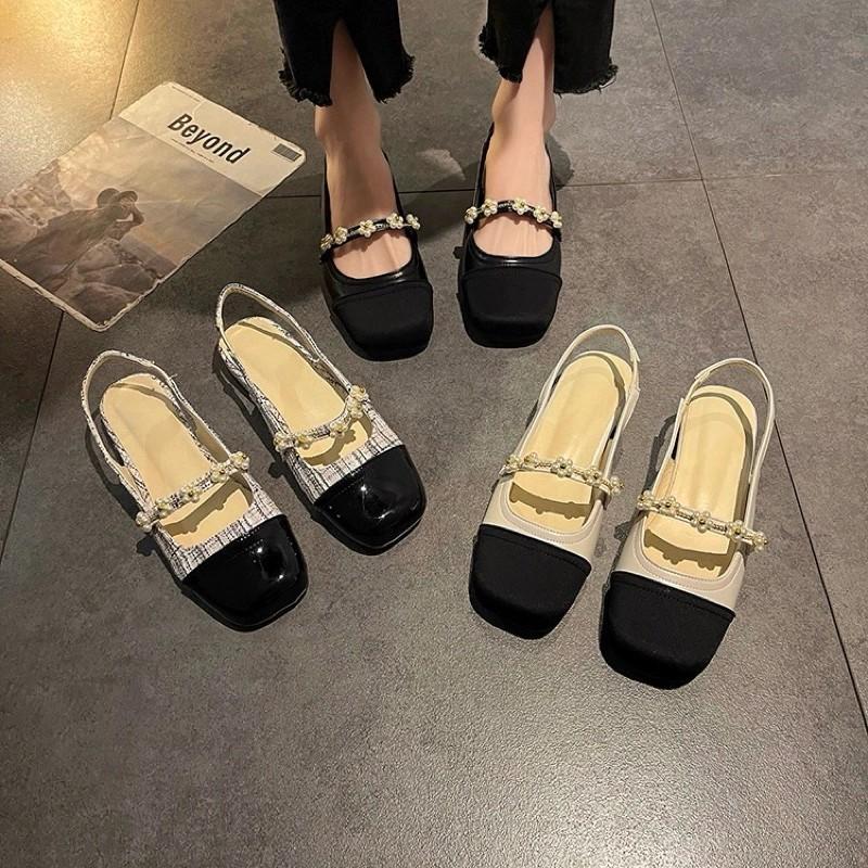 Product Introduction of Sandal Flat Shoes Wanita Import Terbaru Motif Bunga Sandal B27 13