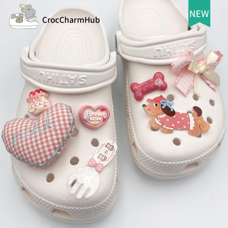 Product Introduction of Jibbits Fashion Clog Jibbitx charm Creative Cute Cartoon Colorful Pattern DIY Shoes Buckle/ Shoes Charm/Clog Button 7