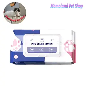 Tissue basah aman untuk hewan peliharaan/bayi, 80pcs