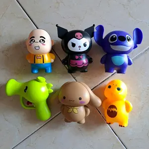 Mainan Anak Pistol Air Karakter Lucu Warna-Warni  Nailong , Zombie , Kuromi Untuk Bermain dan Belajar