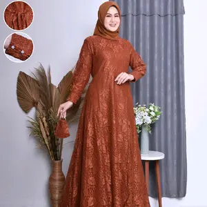 gamis safana gamis burkat gamis kondangan dress pesta ada ukuran jumbo m.l.xl.xxl.xxxl free masker Wanita Muslim Tebal Lembut