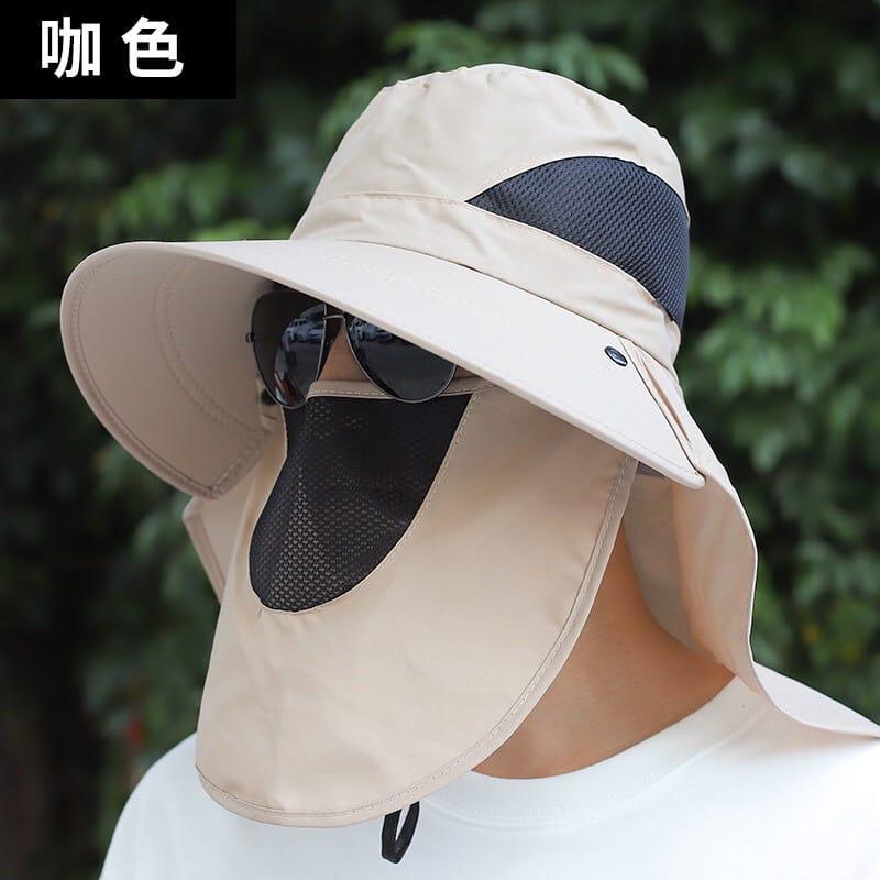 CAHAYA Topi Visor Lipat Anti UV Lebar / Topi Pantai Cadar T23 1
