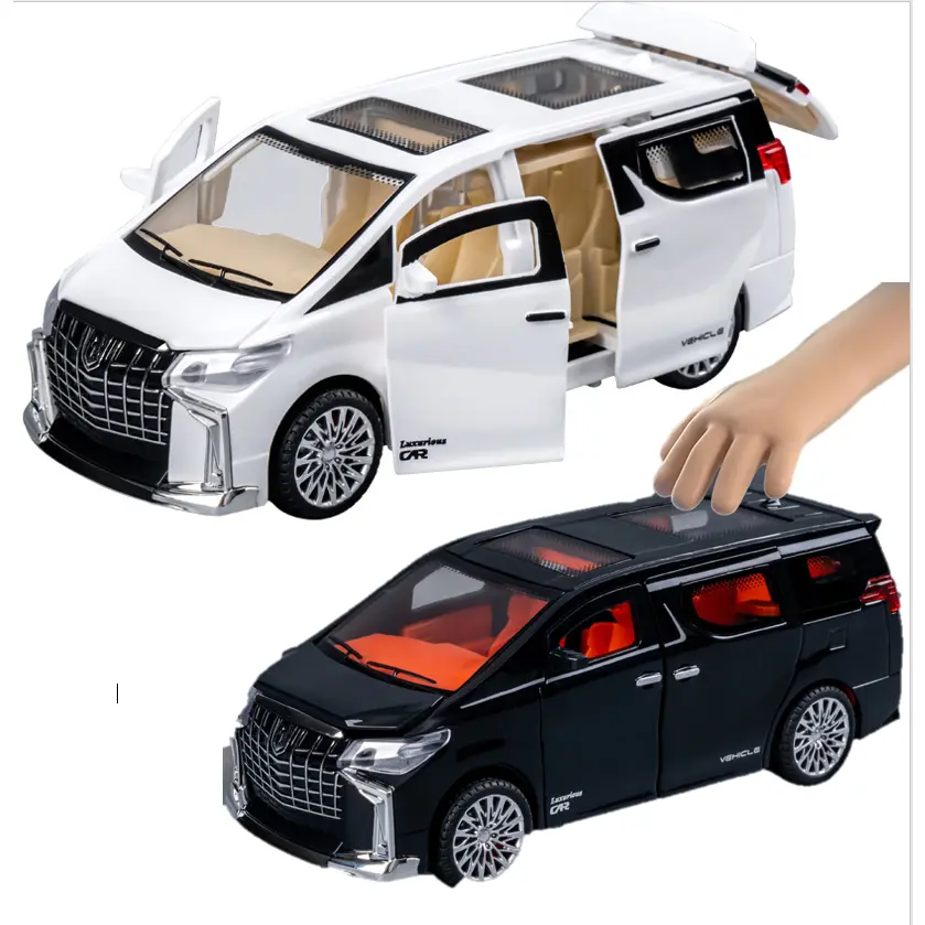 Simulate Alphard Rolls-Royce Model Car Toy For Kids Vehicles With Sound & Light Collection Mini Car Toys Best Gift For Children Mainan Budak Kereta( 3206/3253/3259) Boy