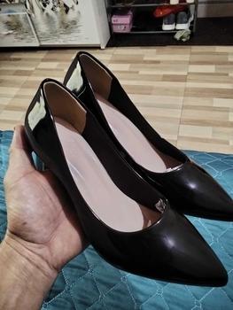 Product Review of Giày Cao Gót Nữ MŨI trơn Giày búp bê mũi nhọn nữ tính cao 5p và 7p - size 35 - size 40 mã Cotron Shoes from v** đ**n n**n 2