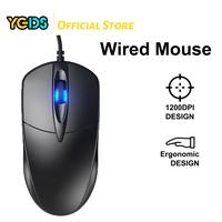 Gambar YGDS Mouse Kabel Gaming 1200PDI Hitam Sensor Optik Performa Stabil Ergonomi Tekstur Matte Mudah Dibaw - Black dari YGDS Indonesia Store Kab. Tangerang 1 Tokopedia