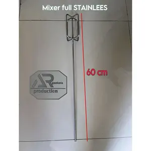 Mata bor Mixer pengaduk adonan,cat dll multifungsi Full stanlis