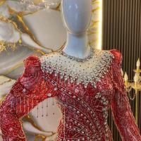 Gambar Kebaya 2in1 merah cabe santili Mewah Free Slayer Jubah Dan Veil Hijab dari Widdy Kebaya Grosir 2 Kab. Bandung Barat 2 Tokopedia