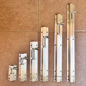 Grendel slot pintu jendela rumah 2 4 inch 6 8 10 12 inch kunci selot pintu pengunci slot grendel jendela