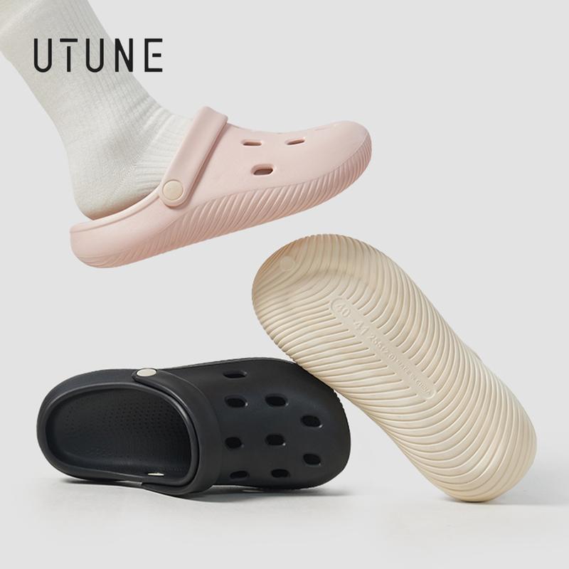 UTUNE Dép Lỗ Nam Nữ EVA Nhẹ Thoải Mái 4 Mùa