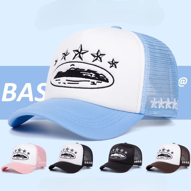 Fashion Topi Trucker Baseball Casual Vintage Pria Wanita Cap Hat