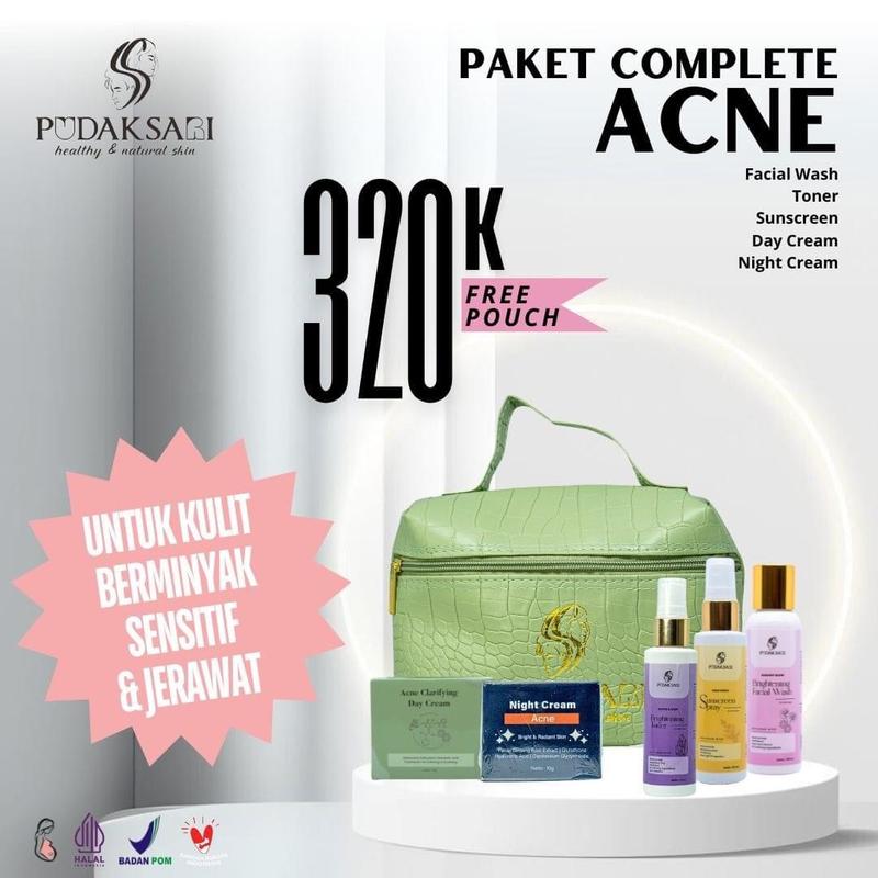 [PAKET ISI 5] COMPLETE PUDAKSARI Perawatan Wajah 3