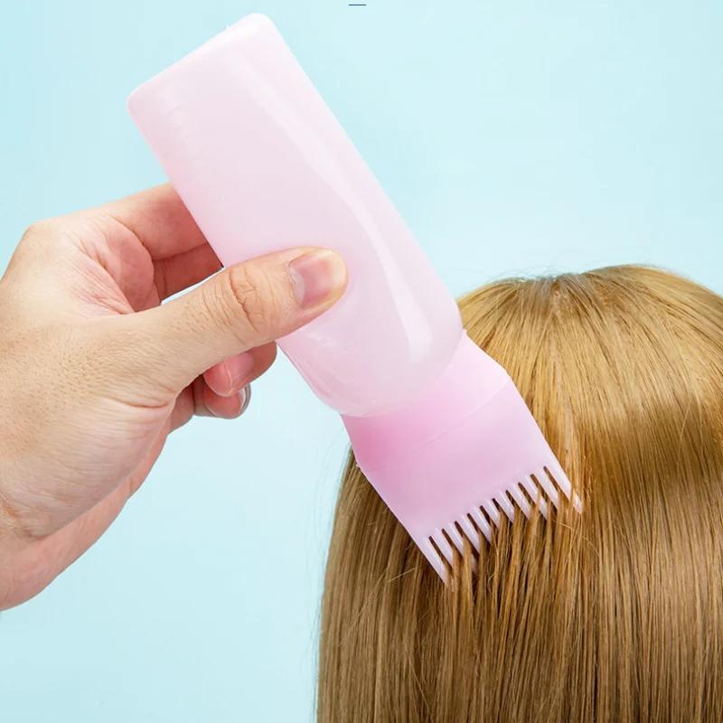 Dụng Cụ Dụng Cụ Chải Da Đầu Cầm Tay 60OZ Lược Chất Lỏng Mát Xa Chân Tóc Lược Thuốc Dụng Cụ Nuôi Dưỡng Dầu Huyết Thanh Mọc Tóc Có 4 Màu