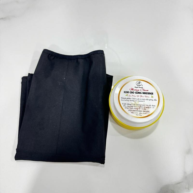1 Hủ Kem Gừng + Quần Ủ Kem Cao Gừng Massage 200g Huyền Beauty Shop