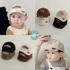 3bln - 2 thn | Topi BASEBALL Anak Velvet-FLORIDA x GOOD LUCK-Unisex-New Korean Model