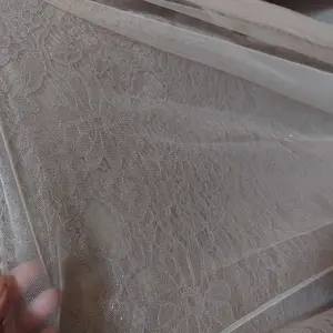 Kerudung Pengantin payet mutiara 200x75 cm