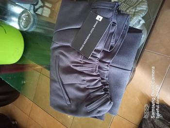 Product Review of HSRM Dapper Ankle Pants Dark Grey | Celana Kerja Formal Ankle Pria Slimfit from u**9 0