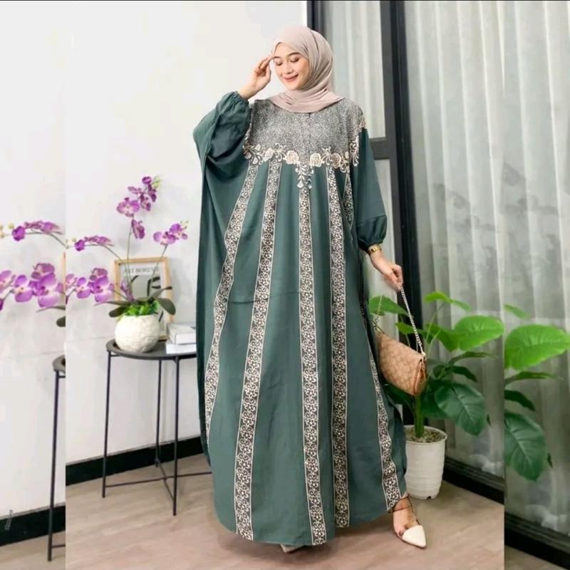 Product Introduction of Kaftan jumbo dendana ld 180cm rayon premium lengan panjang 20
