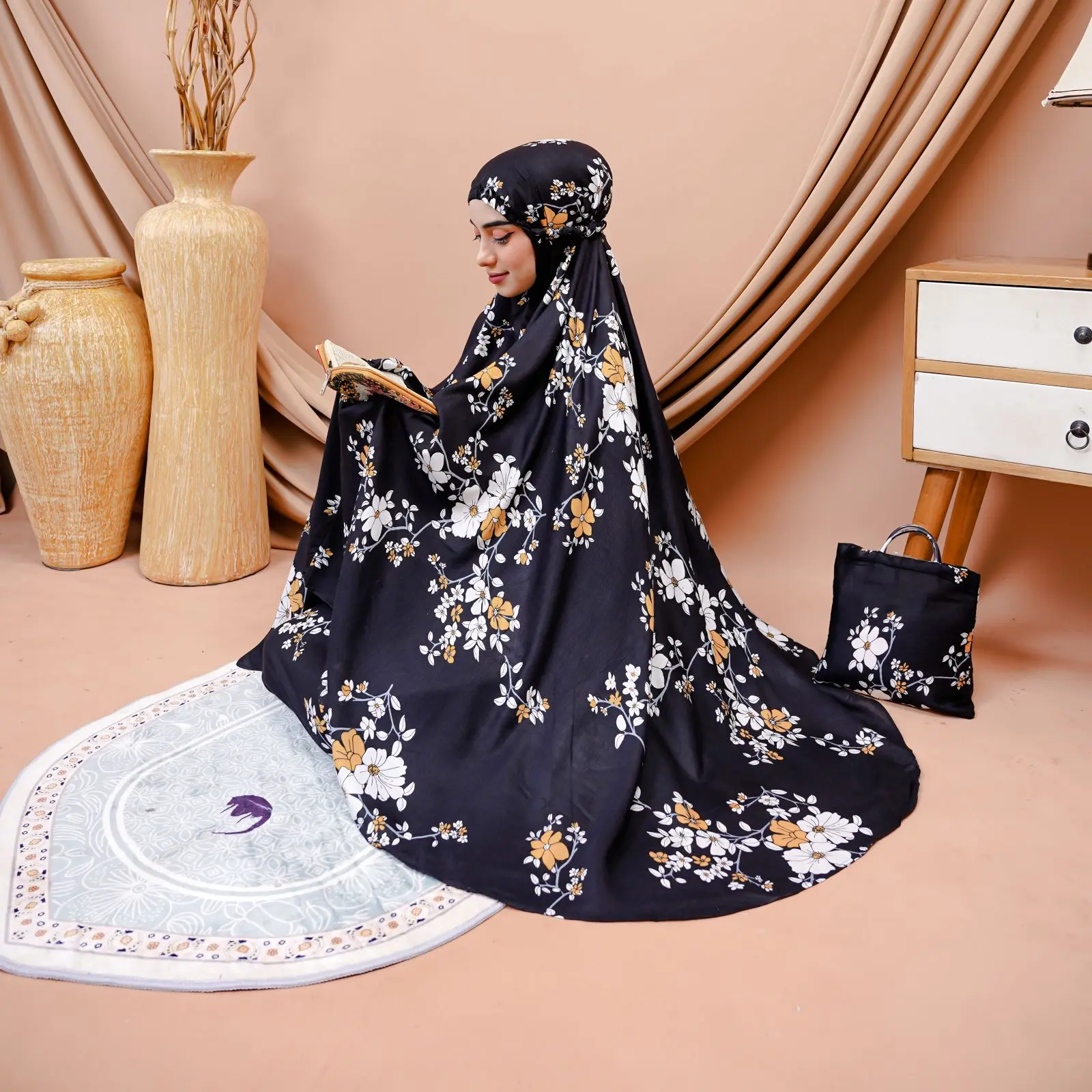 MUKENA MOTIF STANDAR DEWASA / MUKENA KATUN RAYON BALI DEWASA / MUKENA MOTIF TIEDYE AYESHA