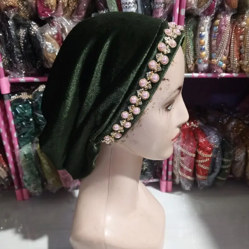 songko haji permat/songkohaji/ciputhaji/penutup kepala wanita 2