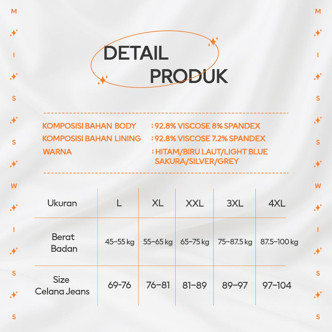 MISSWISS - CELANA DALAM BOXER PRIA PREMIUM All Variant, Big Size, L- 4XL, Breathable #JK07