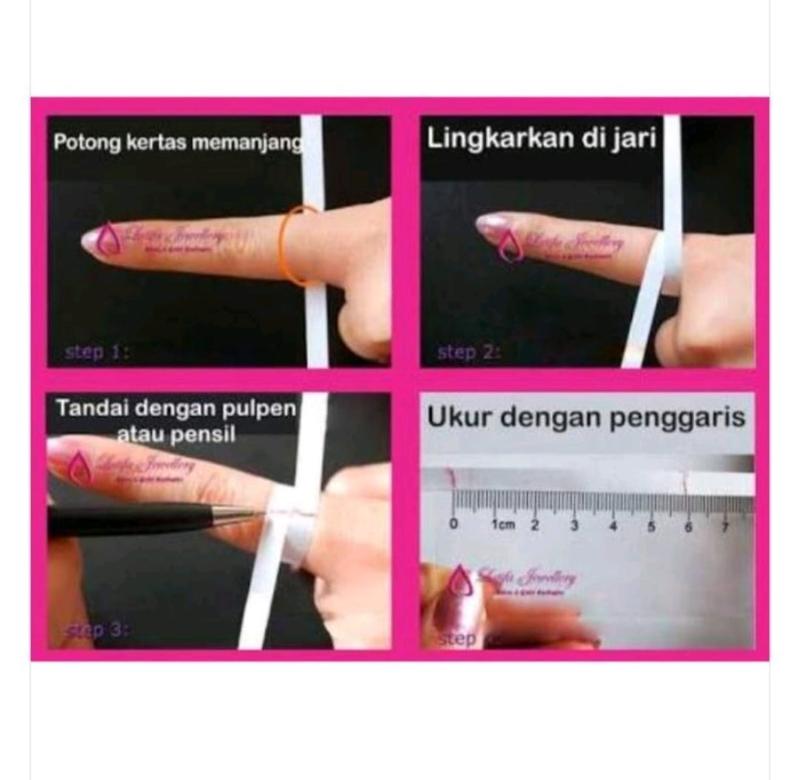 CINCIN PRIA MODEL MATA TABUR TERLARIS Aksesoris Putih 6