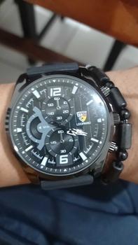 Product Review of LEOPARD A7 Jam Tangan Pria Original Strap Rubber Tanggal Aktif Waterproof Watches Analog from D**e S**n 0