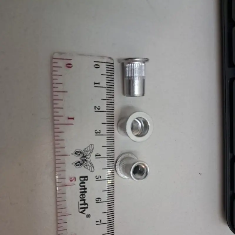 Rivet nut aluminium M6 Nutset aluminium M6 Mur rivet aluminium M6