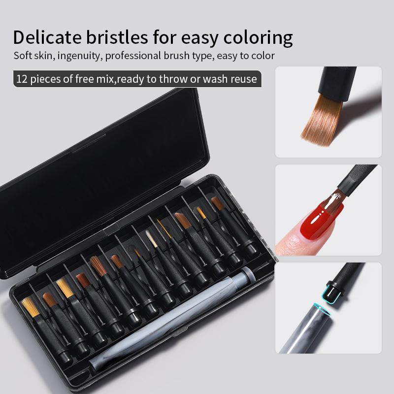 Bộ Cọ Vẽ Móng Tay Có Thể Thay Đổi Thích Hợp Cho Màu Nước Thông Dụng Cọ Vẽ Cầm Tay Thích Hợp Cho Sơn Gel Có Chỉ Nhỏ Giọt Vẽ