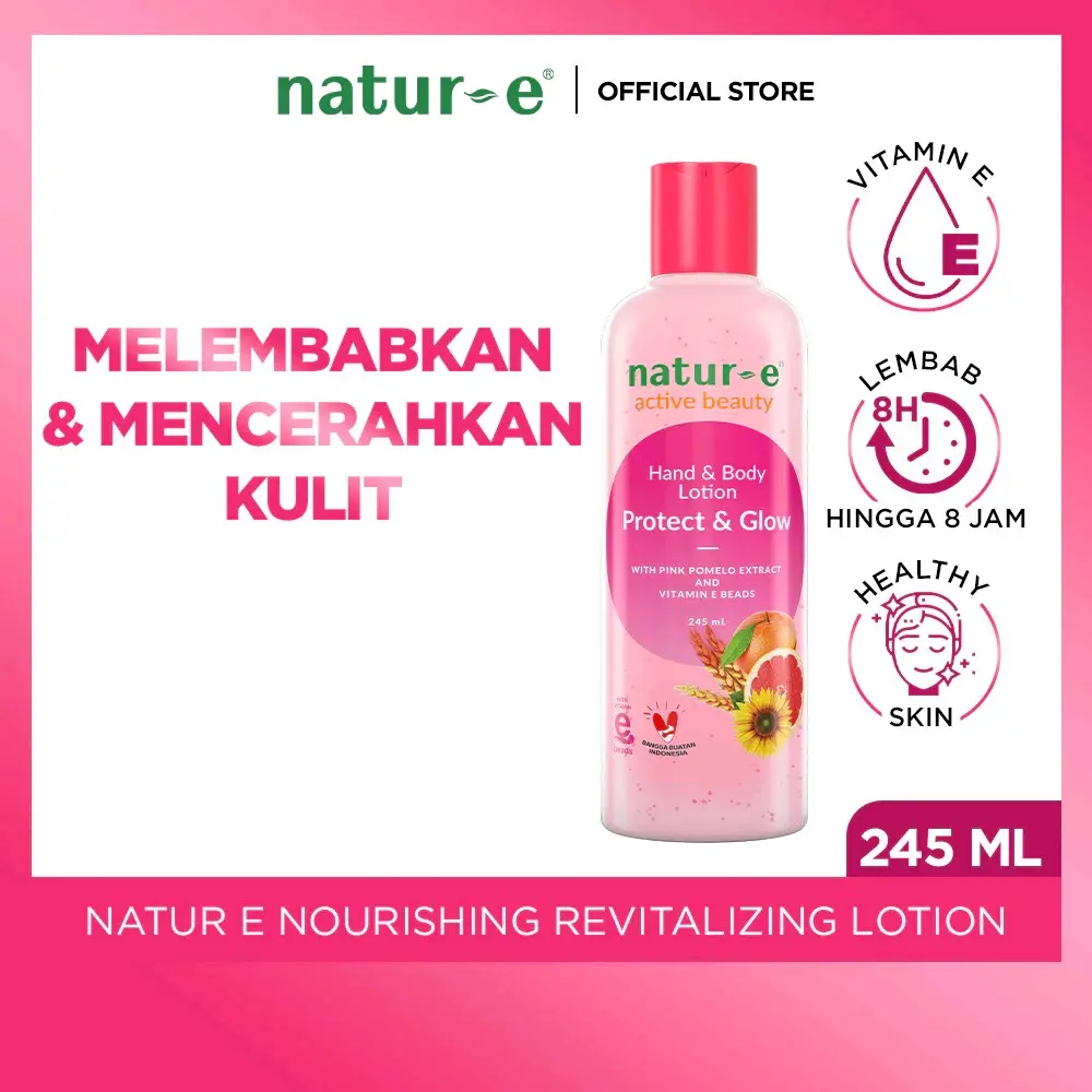 Natur e Hand body lotion protect & glow 245 ml