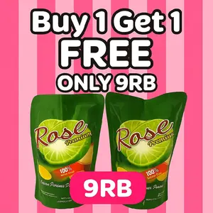 Rose Premium Sabun Cuci Piring Pouch 450 ml - Promo Beli 2 pcs Hanya 9RB - Aroma Jeruk Segar & Efektif untuk Pembersih Rumah Tangga bukan Sunlight bukan mama Lemon bukan  Bunga Mawar