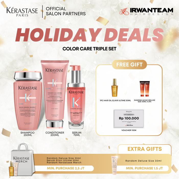 Gambar Kerastase Color Care Triple Set - Rambut Berwarna dari Irwan Team Kota Administrasi Jakarta Pusat Tokopedia
