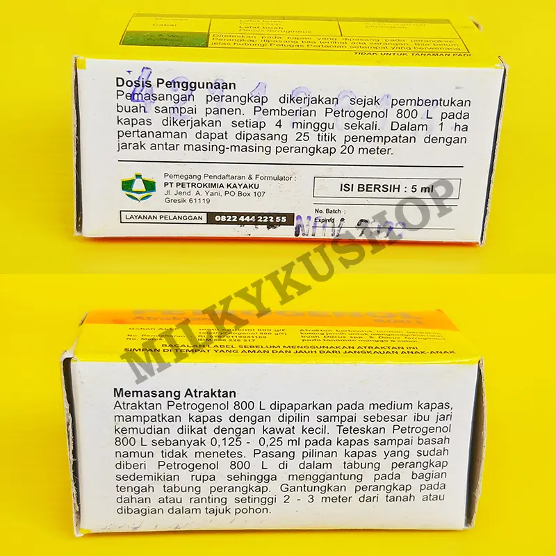 PETROGENOL 800L 5 ML PERANGKAP LALAT BUAH INSEKTISIDA 2