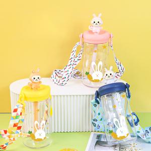 Kids Water Bottles with Straw Toddler Travel Mug Leak Proof & Lightweight for Boys Girls