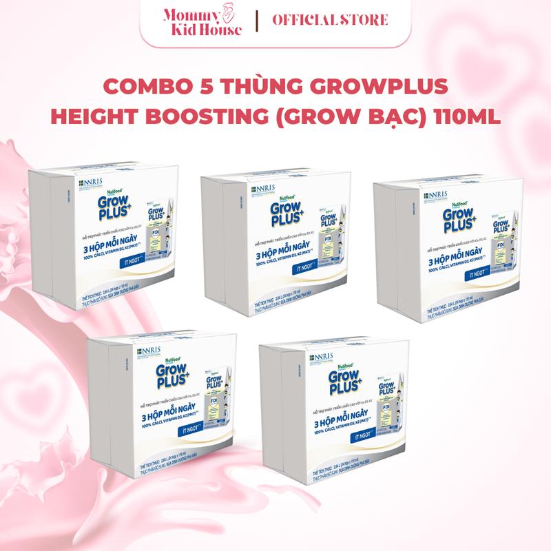   Grow bạc  Combo 5 Thùng Growplus Height Boosting 110ml 