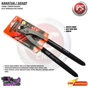 Tang Gegep Camel Kakak Tua Pres Tang Potong Kawat 9 Inch