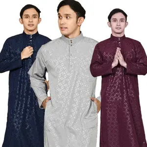 jubah pria dewasa EMBOS SURIKEN gamis pria premium gold jubah saudi MURAH