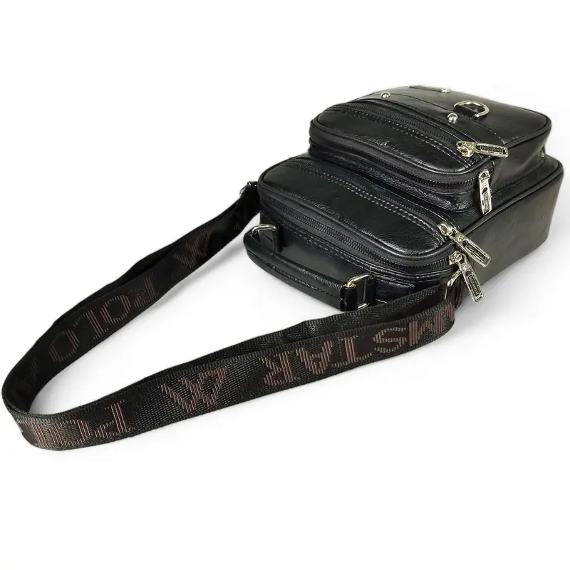 Polo Amstar Tas Selempang Slingbag Crossbag Pria Kulit Oscar Premium Sudah Anti Air Cowok 7