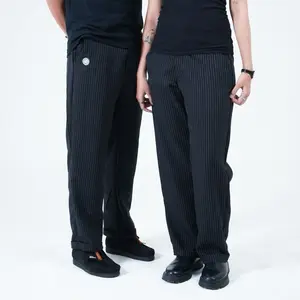 FORMAL SALUR PANTS FREEDO Celana Pria & Wanita Bahan Semi Wol Nyaman dengan Saku Kanan Kiri & Belakang Pinggang Ikat Fleksibel untuk Kerja & Acara Casual