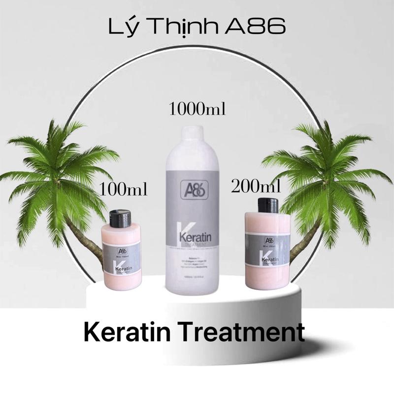 Keratin Treatment A86 phục hồi tóc hư tổn, dung tích 1000ml -