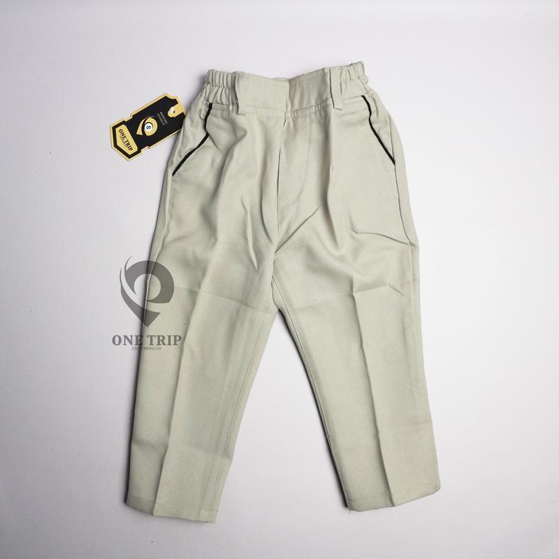 Celana Panjang Anak Ankle Pants Formal Anak Laki-laki Umur 3-12th Bobok Variasi Fashion fasion 4-5 tahun celana chinos anak laki laki Chino pendek 1