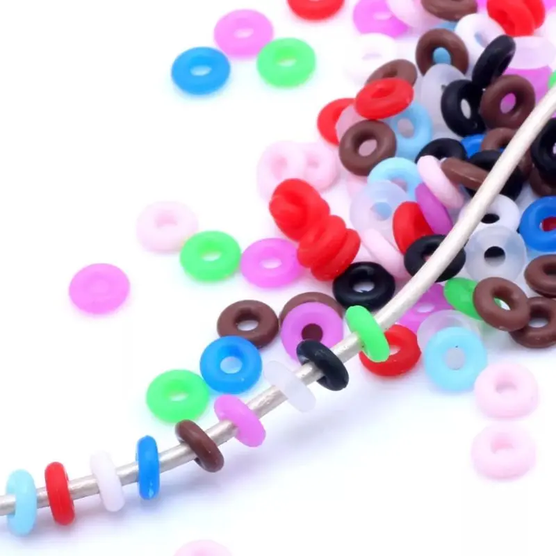 COD Karet Pembatas Rubber Stopper Bahan Gelang Emas Hongkong
