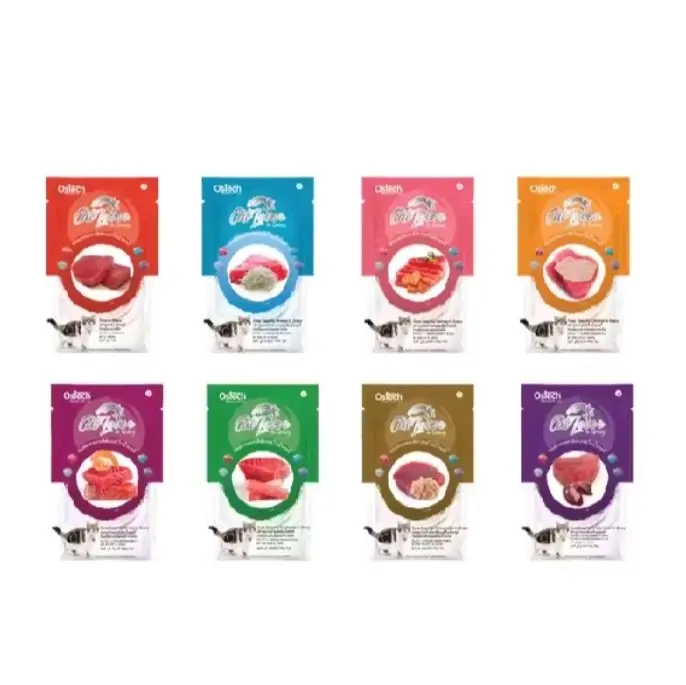 Ostech Cat Lover In Gravy Tuna With Topping 70gr Wet Cat Food Makanan Kucing Pouch Sachet
