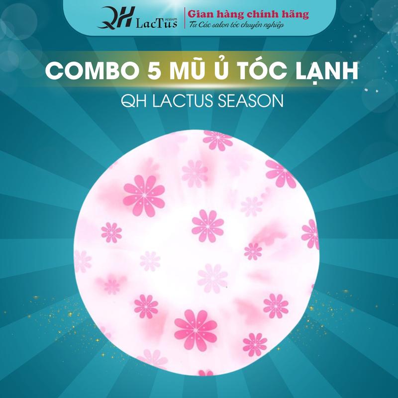 Mũ ủ tóc lạnh QH lactus season ủ tóc tại nhà không cần dùng nhiệt, Combo 5 cái