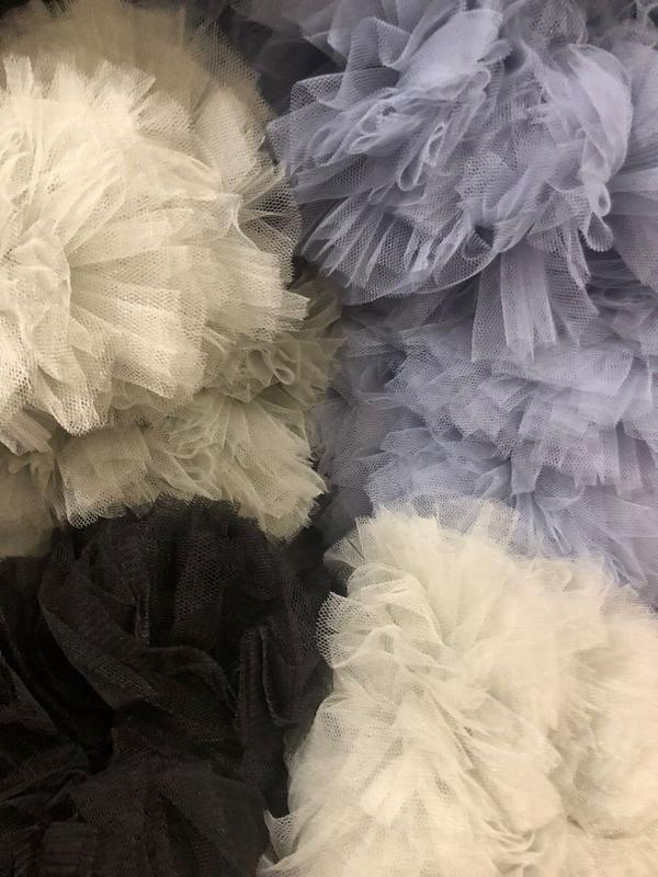 IKAT RAMBUT CEPOL SCRUNCHIE BAHAN TILE UKURAN JUMBO Karet 7