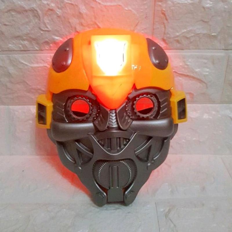 Mainan Topeng LED Transformers Bumblebee Nyala Lampu - Mainan Topeng ...