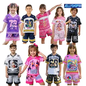 Stelan Jersey anak unisex 2-10 thn/ ROBLOX / KUROMI / ONE PIECE / BALERINA / ALL STAR / KPOP DEMON HUNTERS
